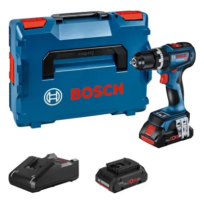 Aku vrtačka BOSCH Professional GSB 18V-90 C 2x4Ah, 0.601.9K6.104