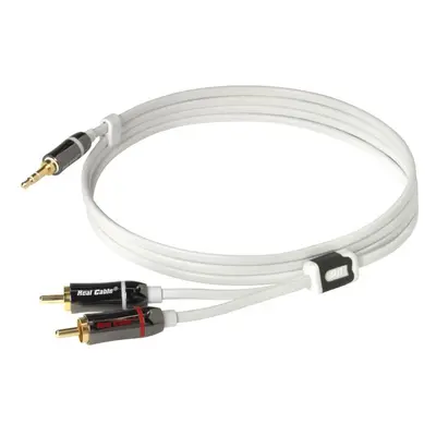 REAL CABLE IPLUGJ35M2M 1M50 M/M 3,5 jack