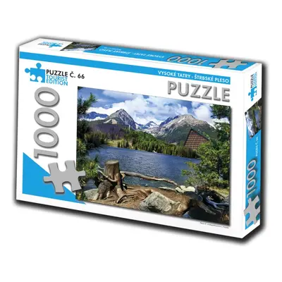 TOURIST EDITION Puzzle Vysoké Tatry, Štrbské pleso 1000 dílků (č.66)