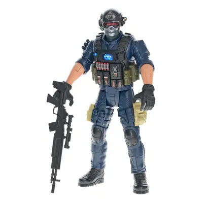 MIKRO-TRADING MIKRO-TRADING Panáček kloubový SWAT team 30 cm se zbraní