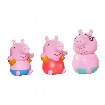 Hračka do vody Toomies - Prasátko Peppa Pig, tatínek a Tom - stříkající hračky do vody