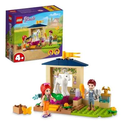 LEGO stavebnice LEGO® Friends 41696 Čištění poníka ve stáji