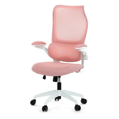 Kancelářská židle HOMEPRO KA-C807 PINK, růžová síťovina