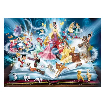 RAVENSBURGER Puzzle Disneyho magická kniha pohádek 1500 dílků