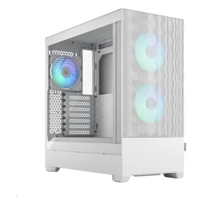 Počítačová skříň Fractal Design Pop Air RGB White TG Clear Tint