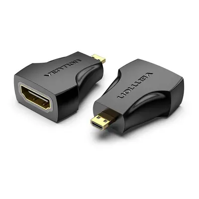 Redukce Vention Micro HDMI (M) to HDMI (F) Adapter Black