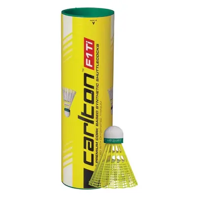 Badmintonový míč Dunlop F1-Ti žlutý (pomalý)