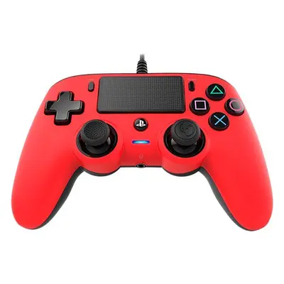 Gamepad Nacon Wired Compact Controller PS4 - červený