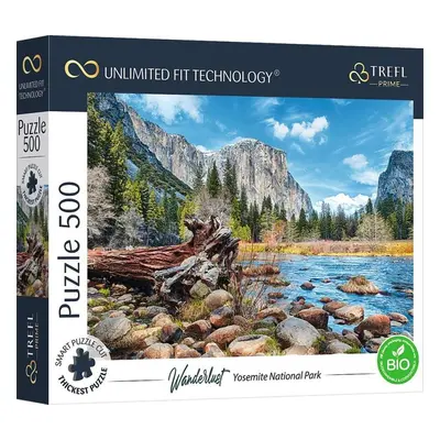 Puzzle Trefl Puzzle UFT Wanderlust: Yosemitský národní park, Kalifornie, USA 500 dílků