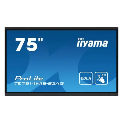 Velkoformátový displej 75" iiyama ProLite TE7514MIS-B2AG