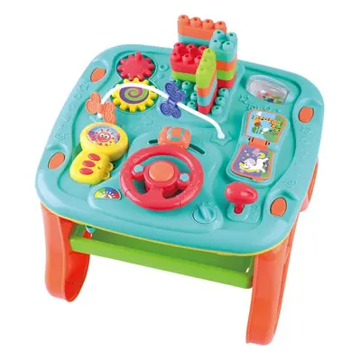 Playgo Stoleček s aktivitami 37 cm, oboustranný