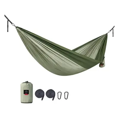 Hamaka Naturehike hamaka s popruhy k uchycení pro 2 osoby 690 g - zelená