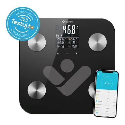 Osobní váha TrueLife FitScale W6 BT Black