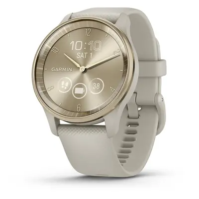 Chytré hodinky Garmin Vívomove Trend Cream Gold/French Grey