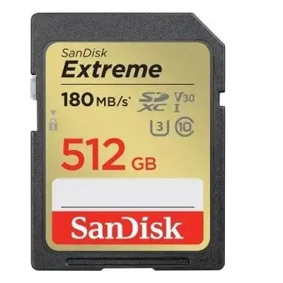 Paměťová karta SanDisk SDXC Extreme 512GB