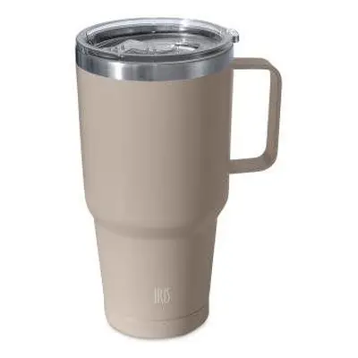 Termohrnek Iris Barcelona Tumbler s rukojetí 850 ml, béžový