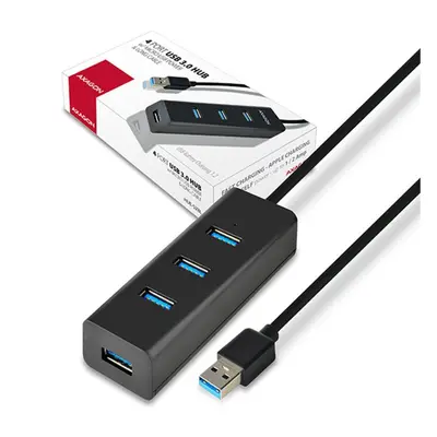 USB Hub AXAGON HUE-S2BL 4-Port USB 3.0 CHARGING hub