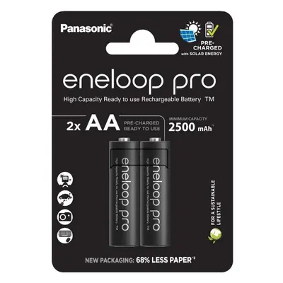 Nabíjecí baterie Panasonic eneloop HR6 AA 3HCDE/2BE PRO N