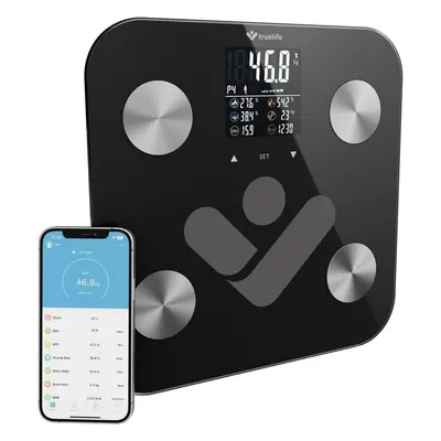 Osobní váha TrueLife FitShape S6 BT Black