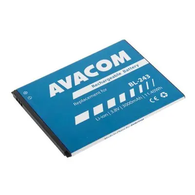 Baterie pro mobilní telefon Avacom pro Lenovo A7000 Li-Ion 3,8V 3000mAh (náhrada BL243)