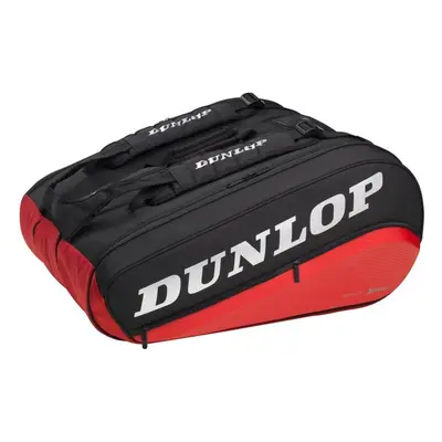 Sportovní taška Dunlop CX Performance Bag 12 raket Thermo černá/červená