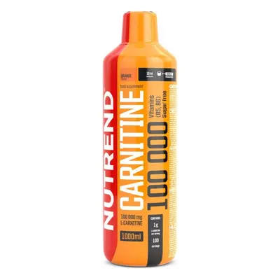 Spalovač tuků Nutrend Carnitine 100000, 1000ml, pomeranč