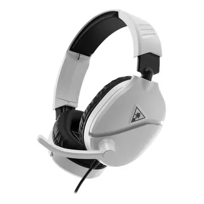 Herní sluchátka Turtle Beach RECON 70P, 3.5mm, PS4/5, Xbox One/series X/S, PC, Nintendo bílá