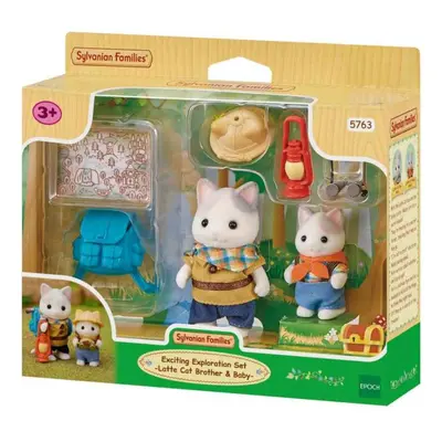 Sylvanian Families Sylvanian Families Průzkumná sada Latte Cat Bratr a miminko