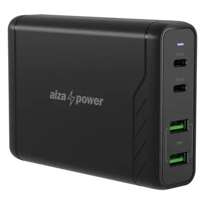 Nabíječka do sítě AlzaPower M300 Multi Charge Power Delivery 100W černá