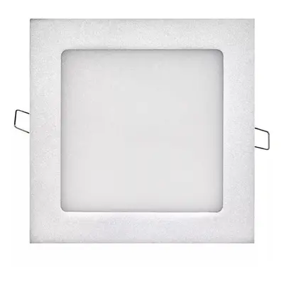 LED světlo EMOS LED svítidlo NEXXO broušený nikl, 17 x 17 cm, 12,5 W, teplá/neutrální bílá