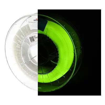 Filament Filament Spectrum PLA Glow in the Dark 1.75mm Yellow-Green 0.5kg