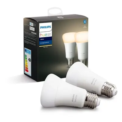 LED žárovka Philips Hue White 9W E27 set 2ks