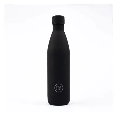 Láhev na pití Cool Bottles New Mono Black, třívrstvá, 750 ml