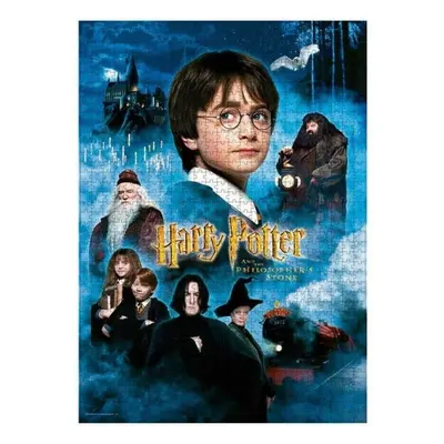 Puzzle - Plakát Harry Potter a Kámen mudrců, 1000 dílků