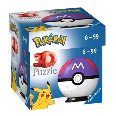 3D puzzle Puzzle-Ball Pokémon: Master Ball 54 dílků