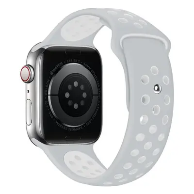 Řemínek Eternico Sporty pro Apple Watch 38mm / 40mm / 41mm Cloud White and Gray