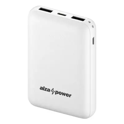 Powerbanka AlzaPower Onyx 10000mAh USB-C bílá