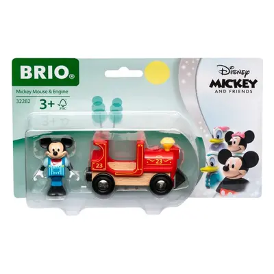 Vláček Brio World 32282 Disney and Friends Lokomotiva Myšáka Mickeyho