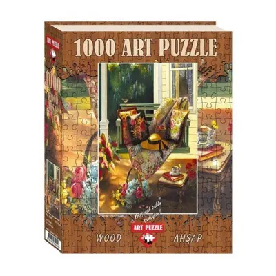 Dřevěné puzzle Art Dřevěné puzzle Stín léta 1000 dílků