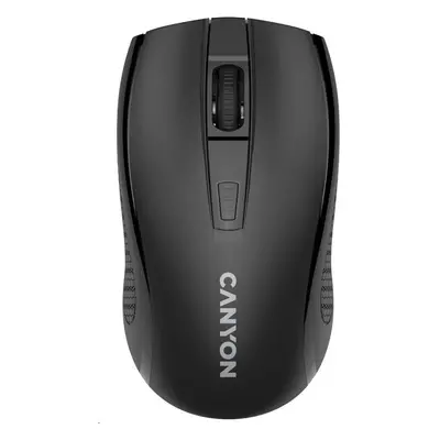 CANYON myš optická bezdrátová MW-7, nastavitelné rozlišení 800/1200/1600 dpi, 4 tl, USB dongle, 