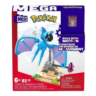 Stavebnice Mattel Mega Construx Pokémon Zubats Midnight Flight 11 cm