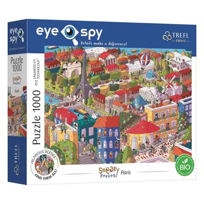 Puzzle Trefl Puzzle UFT Eye-Spy Sneaky Peekers: Paříž 1000 dílků