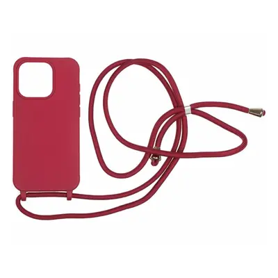 Kryt na mobil Mobile Origin Lanyard Case Cherry iPhone 15 Pro