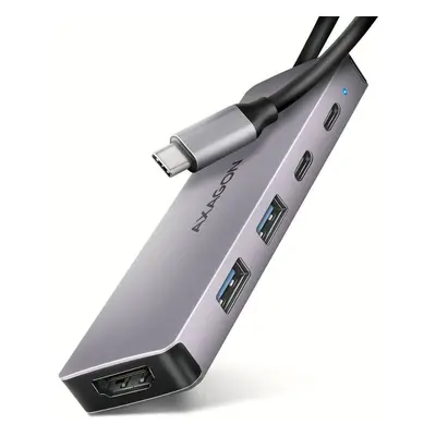 Replikátor portů AXAGON HMC-5H60 5-in-1 Hub, USB-C 5Gbps, 2x USB-A, 1x USB-C, HDMI 4k/60Hz, PD 1