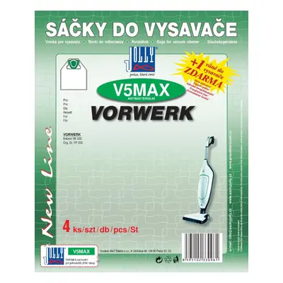 Sáčky do vysavače Sáčky do vysavače V5 MAX - textilní