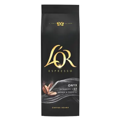 Káva L'OR Espresso Onyx, zrnková káva, 500g