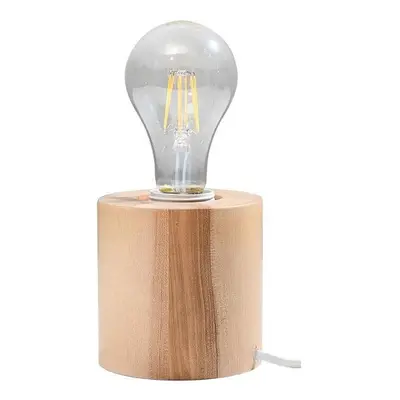 Stolní lampa Stolní lampa SALGADO 1xE27/60W/230V dřevo