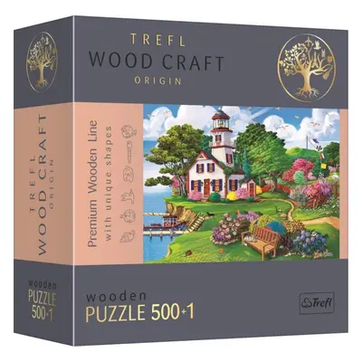 Puzzle Trefl Wood Craft Origin puzzle Letní útočiště 501 dílků