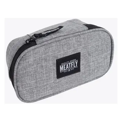 Pouzdro do školy Meatfly XL Pencil Case, Grey Heather