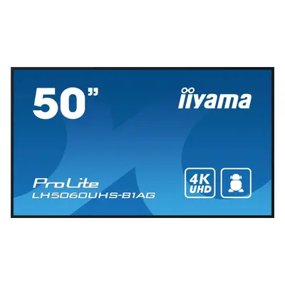 Velkoformátový displej 50" iiyama ProLite LH5060UHS-B1AG